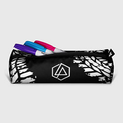 Пенал для ручек Linkin park краски текстура рок, цвет: 3D-принт — фото 2