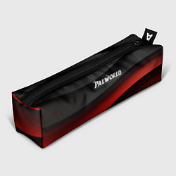 Пенал Palworld logo black red abstract