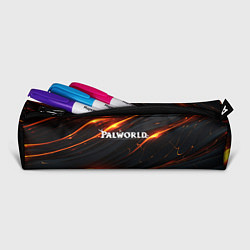 Пенал для ручек Palworld логотип янтарные волны, цвет: 3D-принт — фото 2