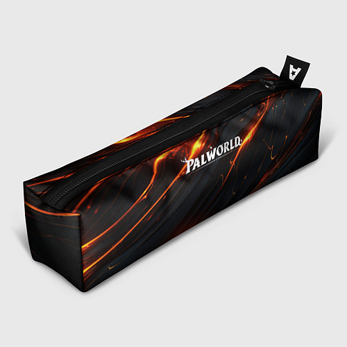 Пенал Palworld логотип янтарные волны / 3D-принт – фото 1