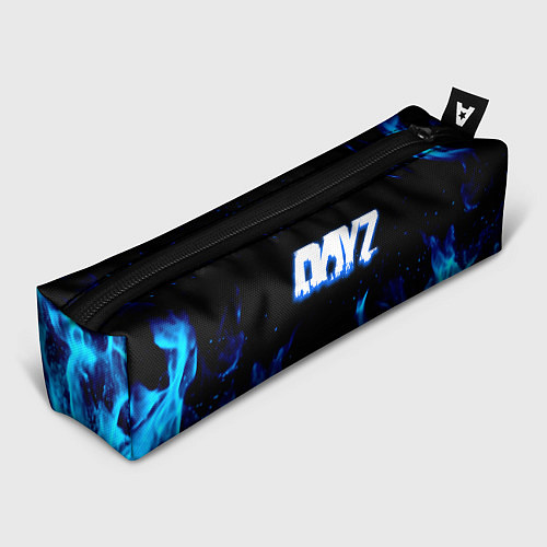 Пенал Dayz синий огонь лого / 3D-принт – фото 1