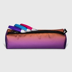 Пенал для ручек Градиент оранжево-фиолетовый, цвет: 3D-принт — фото 2