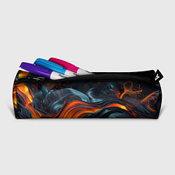 Пенал для ручек Волнистая темная материя, цвет: 3D-принт — фото 2