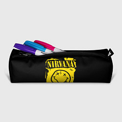 Пенал для ручек Nirvana - смайлик, цвет: 3D-принт — фото 2