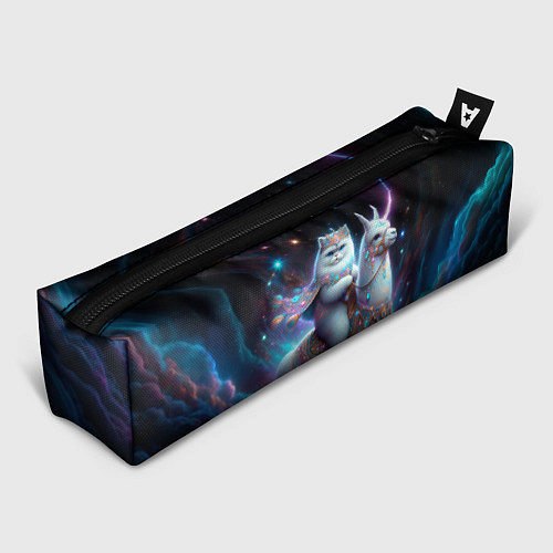 Пенал Персидский кот верхом на альпаке / 3D-принт – фото 1