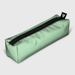 Пенал для ручек Светло-зелёный в полоску, цвет: 3D-принт