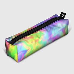 Пенал для ручек Яркий тай-дай абстракция, цвет: 3D-принт