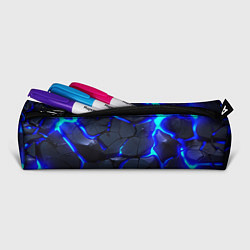 Пенал для ручек Синее ледяное свечение, цвет: 3D-принт — фото 2