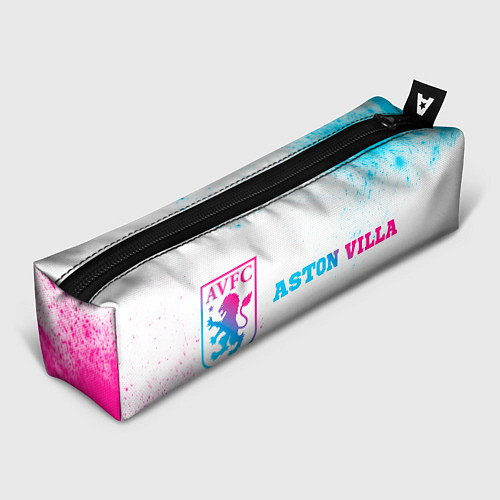 Пенал Aston Villa neon gradient style по-горизонтали / 3D-принт – фото 1