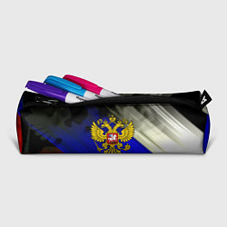Пенал для ручек Россия краски герб текстура, цвет: 3D-принт — фото 2