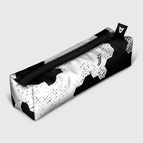 Пенал Juventus hexagon black sport / 3D-принт – фото 1