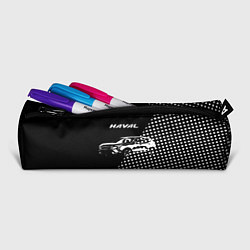 Пенал для ручек Haval чёрно-белый, цвет: 3D-принт — фото 2