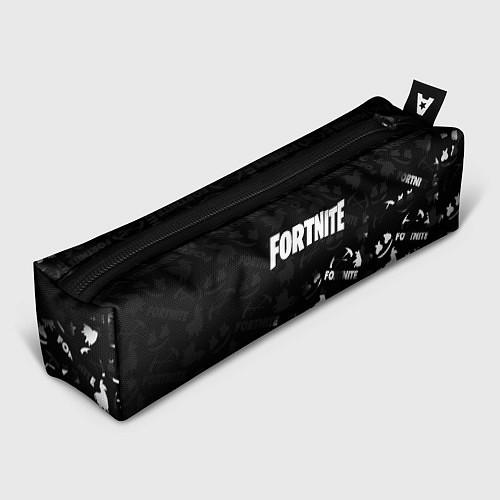 Пенал Fortnite pattern black / 3D-принт – фото 1