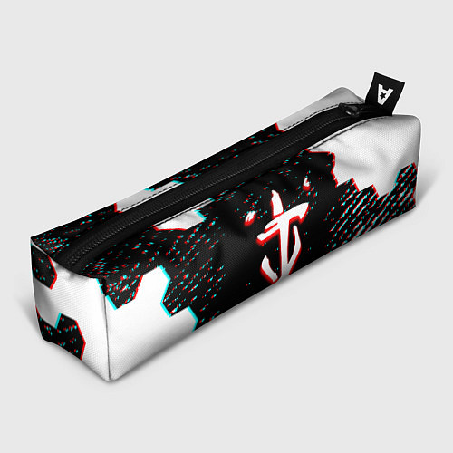 Пенал Doom hexagon glitch color / 3D-принт – фото 1
