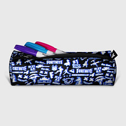 Пенал для ручек Fortnite neon game steel, цвет: 3D-принт — фото 2