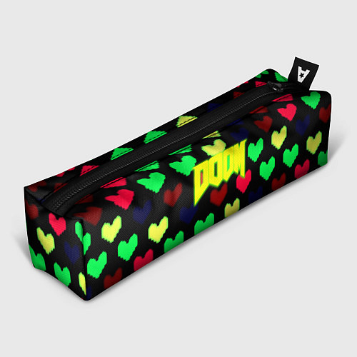 Пенал Doom кислотные сердца / 3D-принт – фото 1