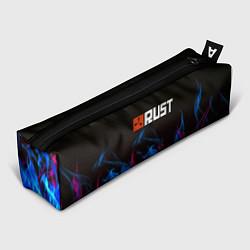 Пенал для ручек Rust neon flame, цвет: 3D-принт