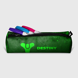 Пенал для ручек Destiny - green gradient по-горизонтали, цвет: 3D-принт — фото 2