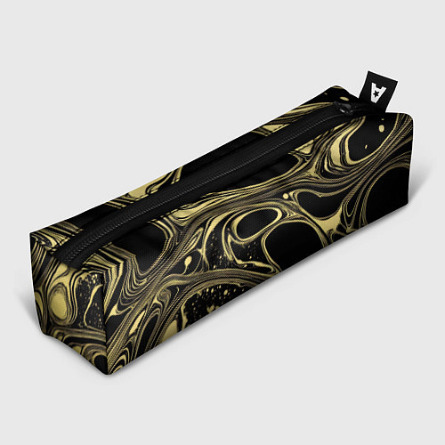 Пенал Разводы в виде кругов и линий - текстура / 3D-принт – фото 1