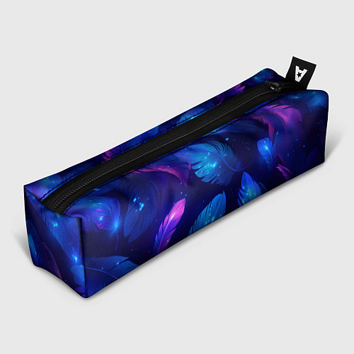 Пенал Мерцающие перья - волшебные искры / 3D-принт – фото 1