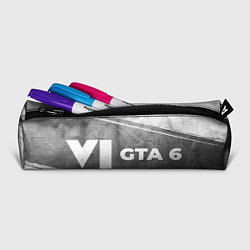 Пенал для ручек GTA 6 - grey gradient по-горизонтали, цвет: 3D-принт — фото 2