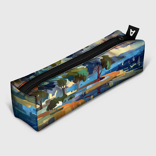 Пенал Летний пейзаж маслом / 3D-принт – фото 1