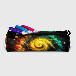 Пенал для ручек Neon space - ai art fantasy, цвет: 3D-принт — фото 2