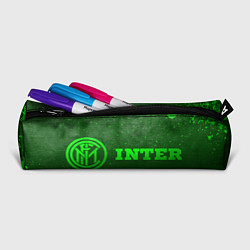 Пенал для ручек Inter - green gradient по-горизонтали, цвет: 3D-принт — фото 2