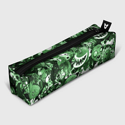Пенал Растения против зомби в зеленом цвете