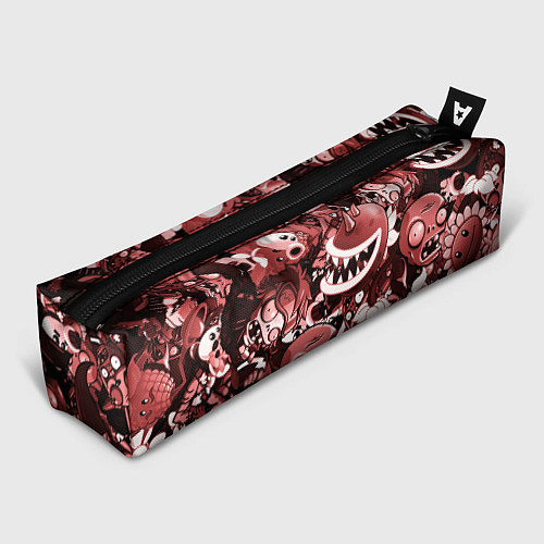 Пенал Растения против зомби в красном цвете / 3D-принт – фото 1