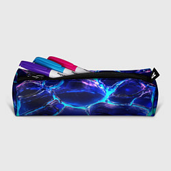Пенал для ручек Объемные плиты в неоновом свечение, цвет: 3D-принт — фото 2