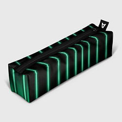 Пенал для ручек Neon turquoise, цвет: 3D-принт