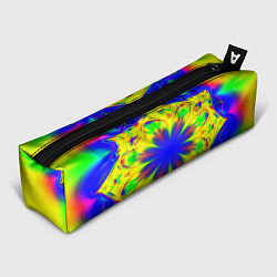 Пенал Неоновая психоделика узор