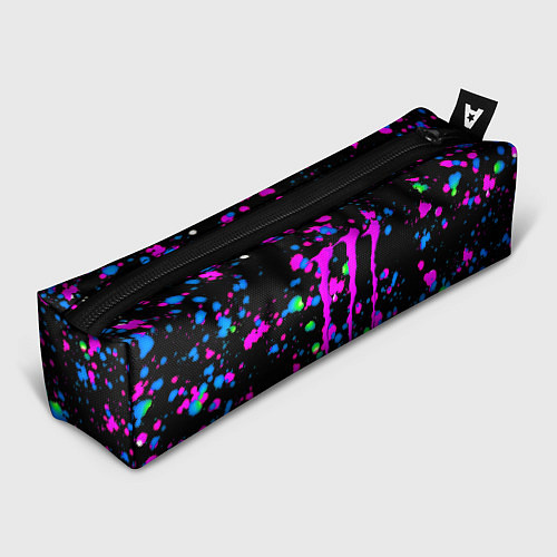 Пенал Monster energy неоновые краски / 3D-принт – фото 1