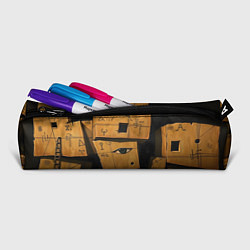 Пенал для ручек Глаза в каменных домах, цвет: 3D-принт — фото 2