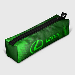 Пенал для ручек Lexus - green gradient по-горизонтали, цвет: 3D-принт