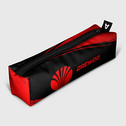 Пенал для ручек Daewoo - red gradient по-горизонтали, цвет: 3D-принт