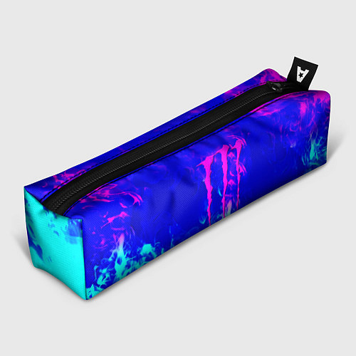 Пенал Monster energy дым неоновый / 3D-принт – фото 1