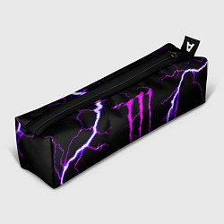 Пенал для ручек Monster energy neon storm, цвет: 3D-принт