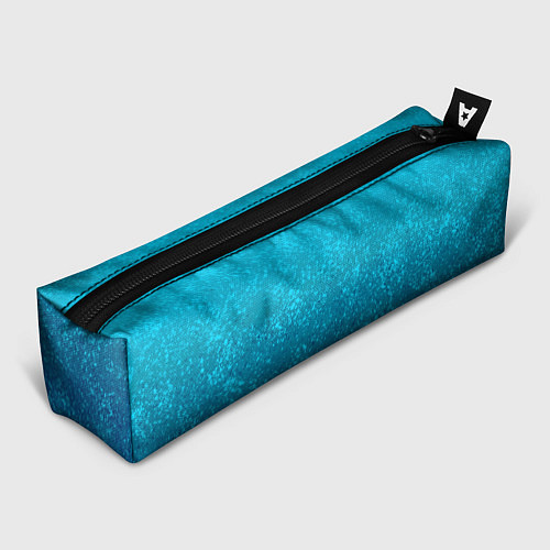 Пенал Лазурный голубой текстурный градиент / 3D-принт – фото 1