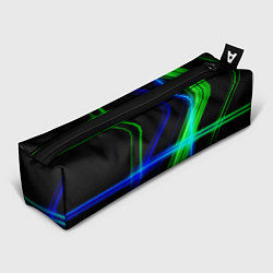 Пенал для ручек Color blue black green, цвет: 3D-принт