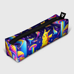 Пенал Pikachu sits on a fly agaric - ai art fantasy