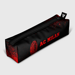 Пенал для ручек AC Milan - red gradient по-горизонтали, цвет: 3D-принт
