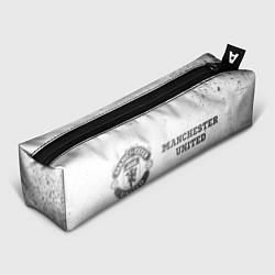 Пенал для ручек Manchester United - white gradient по-горизонтали, цвет: 3D-принт