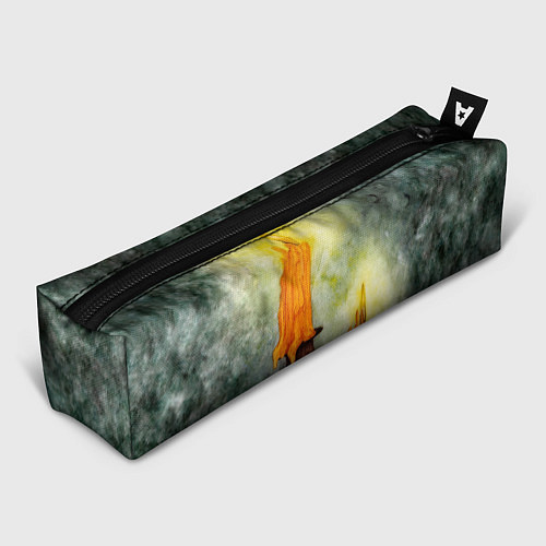 Пенал Две горящие свечи в темноте / 3D-принт – фото 1