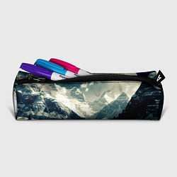 Пенал для ручек Река и горы снежные пейзаж, цвет: 3D-принт — фото 2