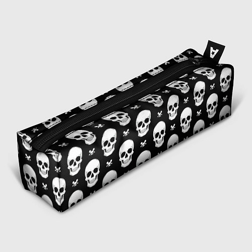 Пенал Черепной фон / 3D-принт – фото 1