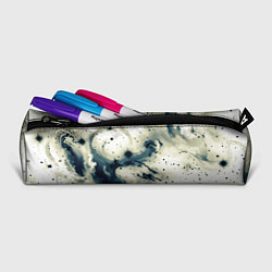 Пенал для ручек Бежевый и тёмно-синий космическая абстракция, цвет: 3D-принт — фото 2