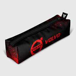 Пенал для ручек Volvo - red gradient по-горизонтали, цвет: 3D-принт