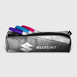 Пенал для ручек Suzuki - grey gradient по-горизонтали, цвет: 3D-принт — фото 2